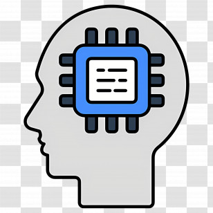 Artificial Intelligence - Tech Mind Icon Transparent PNG
