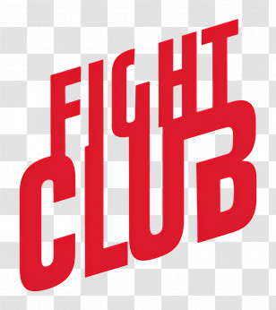 Fight Club - Bold Fight Club Logo Design Transparent PNG