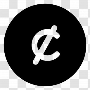 Cent Symbol - Cent Currency Symbol Transparent PNG