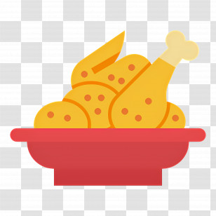 Chicken Food - Delicious Chicken Dish Transparent PNG