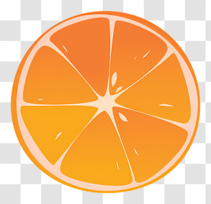Orange Slice - Orange Slice Illustration For Fresh Food Themes Transparent PNG