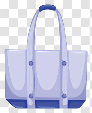 Blue Handbag - Stylish Purple Handbag Transparent PNG