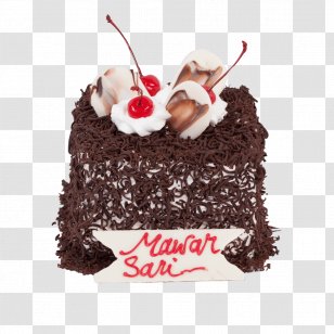 Chocolate Cake Black Forest Gateau Torte Transparent PNG