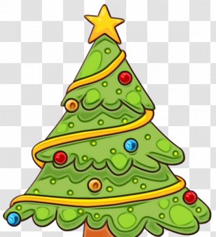 Christmas Tree - Evergreen Transparent PNG