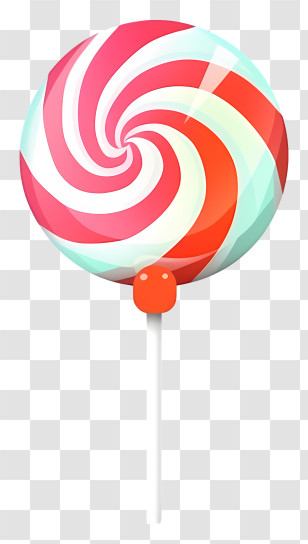 Lollipop - Spiral Lollipop Candy Illustration Transparent PNG