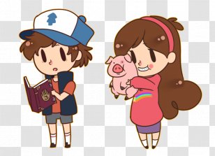 Dipper Pines Mabel Grunkle Stan DeviantArt - Flower - Twins Transparent PNG