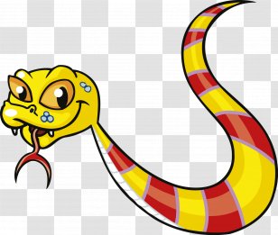 Snake Yellow Red Photography Transparent PNG