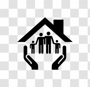 Housing Our Neighbors' Place, Inc. Computer Icons Hand - Monochrome Photography - Social Transparent PNG