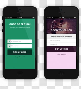 Smartphone App Store User Interface Transparent PNG