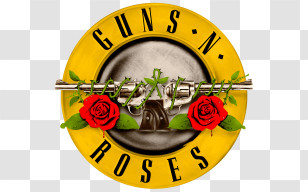 Guns Nâ€™ Roses Logo Transparent PNG