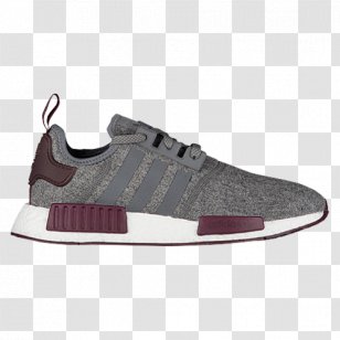Adidas Men's NMD R1 Shoes Black Size Locker Mens Sneakers Sports Maroon - Purple - Gray For Women Transparent PNG