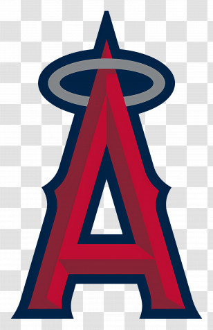 Los Angeles Angels Logo - Letter A With Halo Logo Transparent PNG