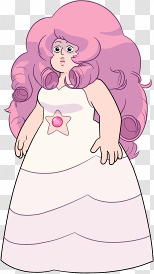 Pearl Steven Universe: Save The Light Rose Quartz - Silhouette - Belly Button Design Transparent PNG