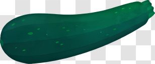 Food Elements - Green Zucchini Illustration Transparent PNG