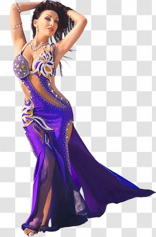 Belly Dance G-Fashion Hip - Violet - Oriental Transparent PNG