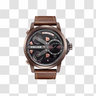 Watch Diesel Chronograph Police Quartz Clock - Accessory - Europe And America Personality Multifunction Transparent PNG