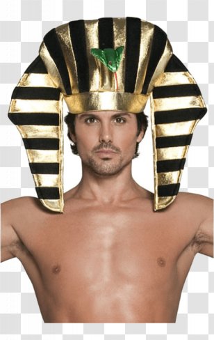 Tutankhamun Ancient Egypt Costume Party Pharaoh - Flower - Hat Transparent PNG