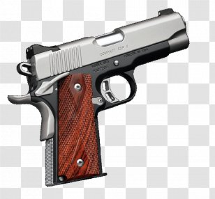 Kimber Manufacturing Custom .45 ACP Firearm Pistol - Airsoft - Confirmed Sight Transparent PNG