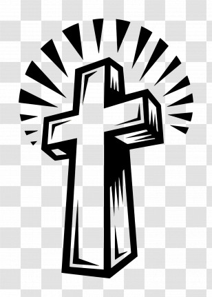 Christian Cross - Radiant Cross Symbol Transparent PNG