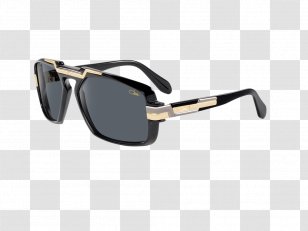 Cazal Eyewear Sunglasses Legends 607 Fashion - Silver - Glasses Transparent PNG