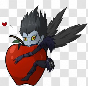 Ryuk Light Yagami Death Note Another Note: The Los Angeles BB Murder Cases Misa Amane Rem - Watercolor Transparent PNG