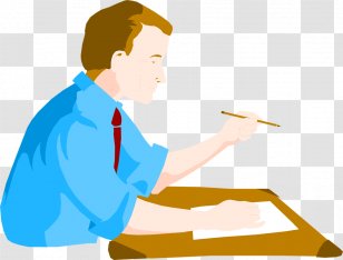 Paper Desk Businessperson Clip Art - Business - Image Of Man Transparent PNG