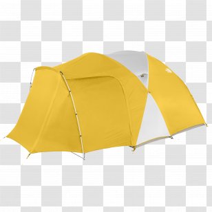 Tent The North Face Camping Campsite Outdoor Recreation - Yellow Transparent PNG