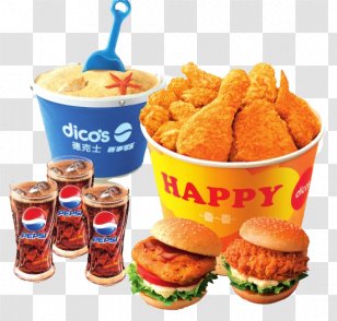 Chicken Nugget Hamburger Fried KFC Junk Food - Keshi Family Bucket Transparent PNG