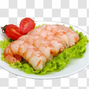 Caridea Baiyin District Crab Hot Pot - Side Dish - Red Shrimp Transparent PNG