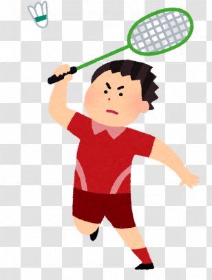 Badminton Athlete Racket Tennis Player Debel - Sport Transparent PNG