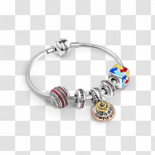 Charm Bracelet Earring Bead Jewellery - Com - Metal Transparent PNG