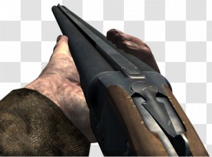 Call Of Duty: World At War Double-barreled Shotgun Gun Barrel WWII - M1919 Browning Machine - Weapon Transparent PNG