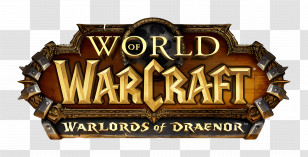World Of Warcraft Logo - World Of Warcraft: Warlords Of Draenor Logo Design Transparent PNG