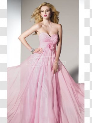 Wedding Dress Evening Gown Prom - Bridal Party - Formal Transparent PNG