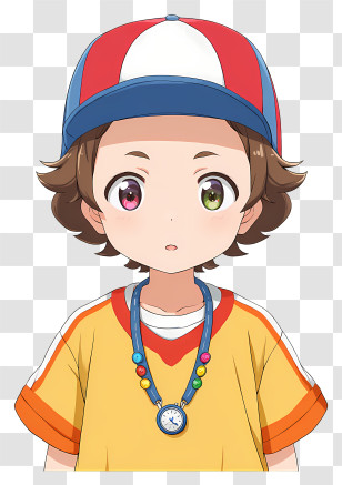 Oozora Subaru - Cute Anime Boy With Cap Transparent PNG