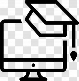 Education Background - Sign - Line Art Transparent PNG
