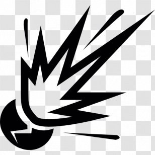 Explosion - Monochrome - Colour Transparent PNG