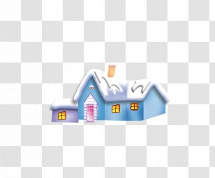 Christmas Snow - Vector House Transparent PNG