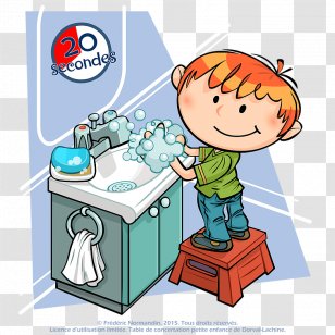 Hygiene Hand Washing Clip Art Drawing Image - Tables Preschool Transparent PNG