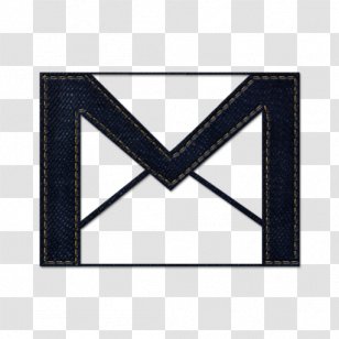 Square Angle Black Line Pattern - Gmail Transparent PNG