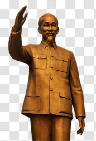 Ho Chi Minh Statue Image Stock Photography - Bronze Sculpture - Vietnam Transparent PNG