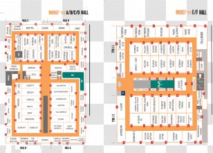 Modef Expo Center Hall Dining Room Electrical Network - Area - Text Transparent PNG
