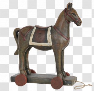 Horse Toy Stallion Game Puppet - Equestrian Transparent PNG