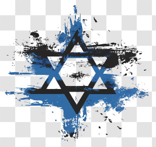 Yom Hashoah - Star Of David Symbol Transparent PNG