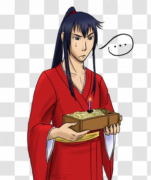 Yu Kanda D.Gray-man Exorcist Birthday Woman - Frame - Flower Transparent PNG