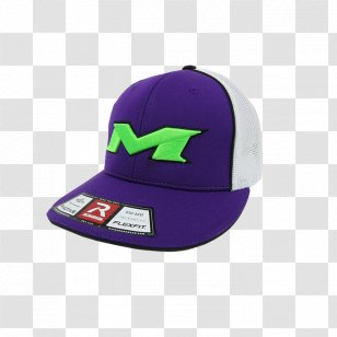 Baseball Cap Bats Hat Softball - Purple - Clear Neon Green Backpack Transparent PNG