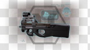 Killing Floor 2 Trigger Firearm FN P90 SWAT - Frame - Swat Transparent PNG