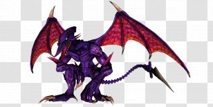 Metroid: Other M Super Metroid Prime 3: Corruption Mother Brain - Wing - Ridley Transparent PNG