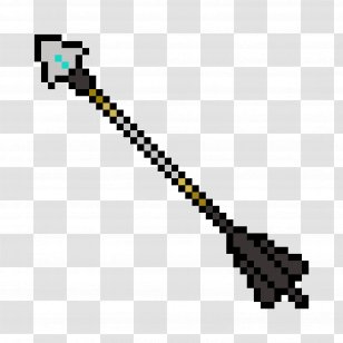 Minecraft Forge Mod Arrow Spear - Silhouette - Thread Transparent PNG