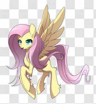 Pony Fluttershy Rainbow Dash Horse Art - Watercolor Transparent PNG